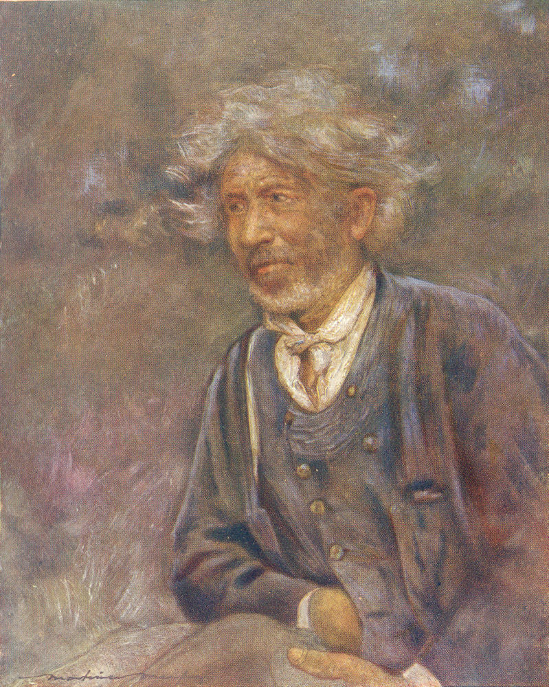 CÔTES-D'ARMOR BRITTANY BRETAGNE. A Beggar 1905 old antique print picture